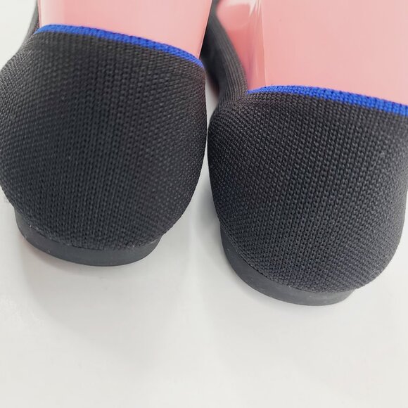 Rothy's Women's Black The Point II Canvas Slip-On Casual Ballet Flat Size 9 - Picture 4 of 7